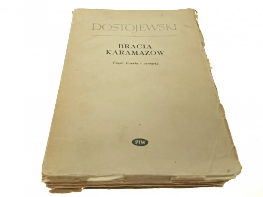 BRACIA KARAMAZOW CZĘŚĆ III i IV - Dostojewski 1959 Bezpieczna płatność