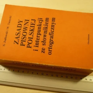 Ograniczona ilość ZASADY PISOWNI POLSKIEJ - Jodłowski, Taszycki 1986