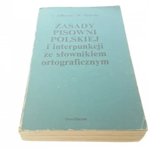 Tylko do końca tygodnia ZASADY PISOWNI POLSKIEJ - Jodłowski, Taszycki 1986