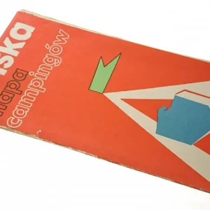 Kup teraz POLSKA MAPA CAMPINGÓW (Wydanie VII 1980)