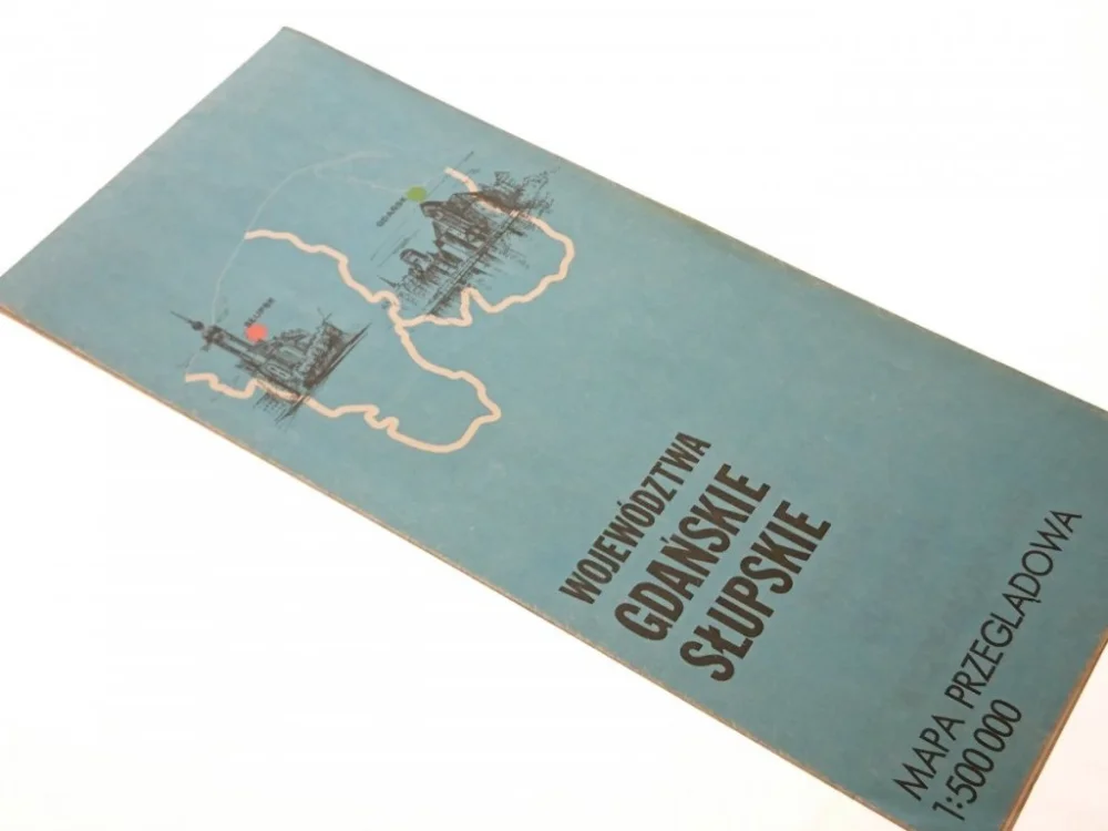 WOJEWÓDZTWA GDAŃSKIE SŁUPSKIE 1:500 000 (1981) Wybór klientów