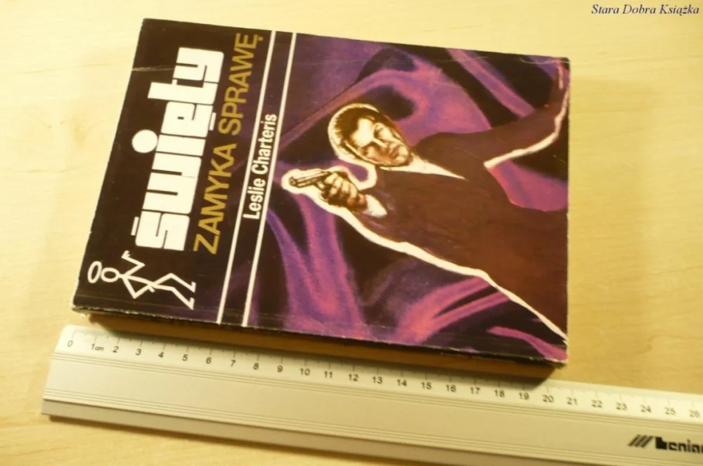 ŚWIĘTY ZAMYKA SPRAWĘ - Leslie Charteris (1991) Taniej