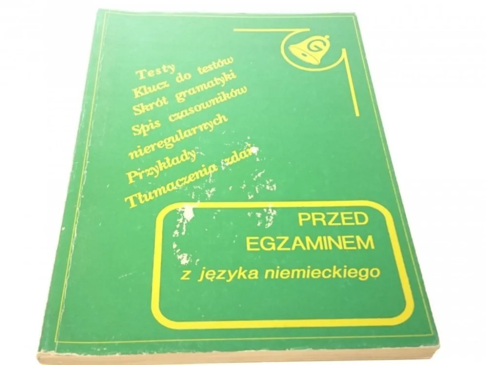 PRZED EGZAMINEM Z JĘZYKA NIEMIECKIEGO (1991) Wybór klientów