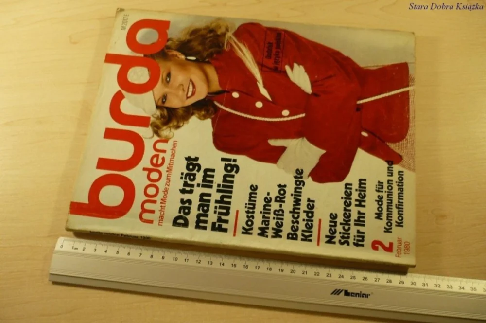 BURDA MODEN 2 FEBRUAR 1980 Kup teraz