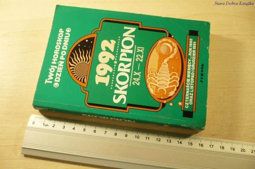 TWÓJ HOROSKOP SKORPION 24.X-22.XI 1992 Dodaj do koszyka