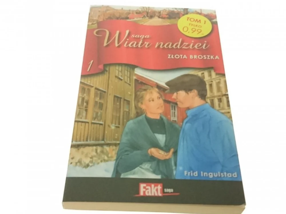 Nowość SAGA WIATR NADZIEI TOM 1 ZŁOTA BROSZKA - Ingulstad