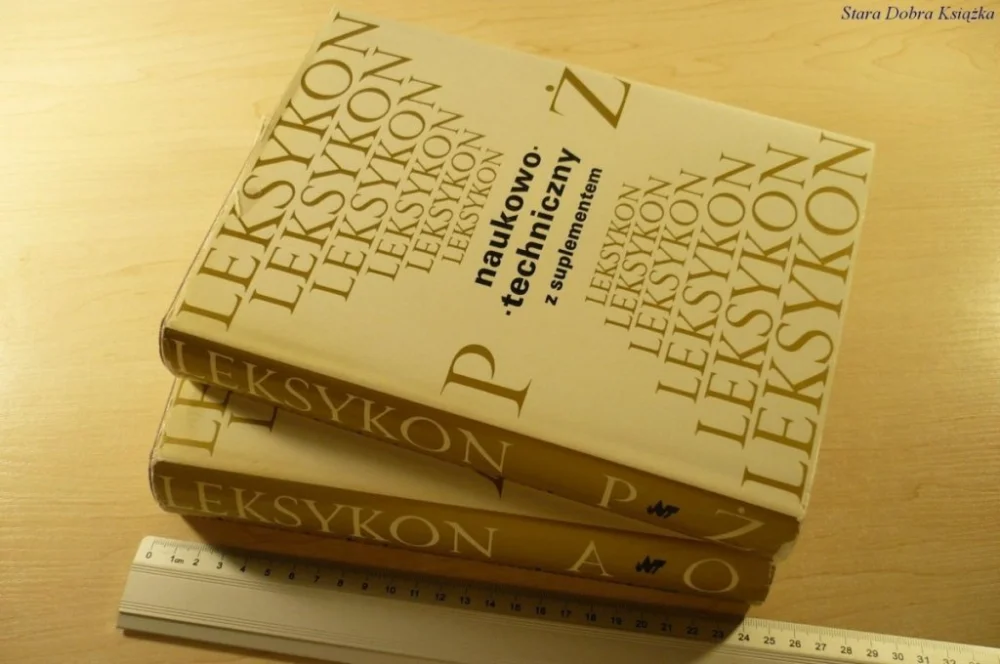 LEKSYKON NAUKOWO-TECHNICZNY Z SUPLEMENTEM A-O, P-Ż Tani