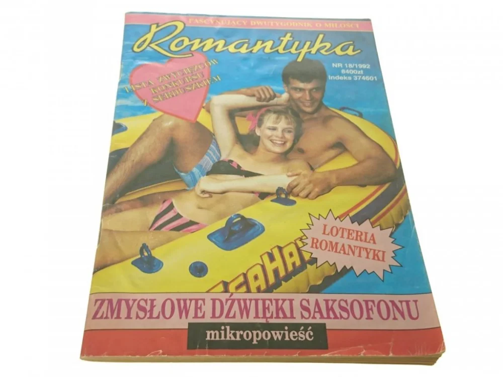Ostatnia szansa ROMANTYKA NR 18/1992 ZMYSŁOWE DŹWIĘKI SAKSOFONU
