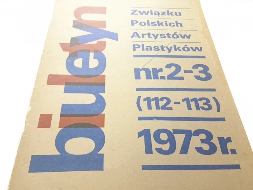 BIULETYN ZWIĄZKU POLSKICH ARTYSTÓW PLASTYKÓW 1973 Zamów teraz