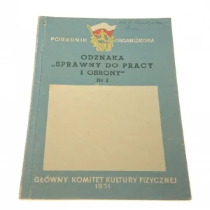Ostatnie sztuki ODZNAKA ''SPRAWNY DO PRACY I OBRONY' NR 1 (1951)
