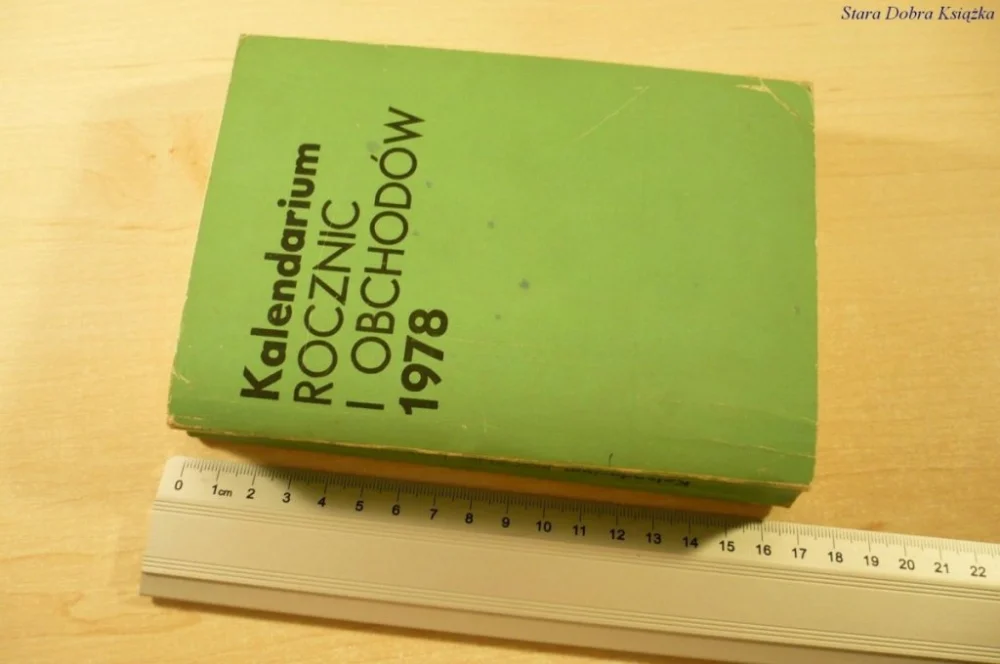 Kup online KALENDARIUM ROCZNIC I OBCHODÓW 1978 (1977)