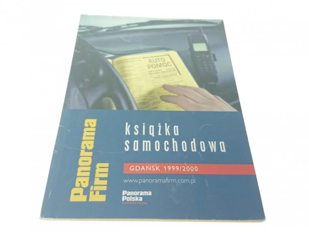 PANORAMA FIRM KSIĄŻKA SAMOCHODOWA GDAŃSK 1999/2000 Ograniczona ilość
