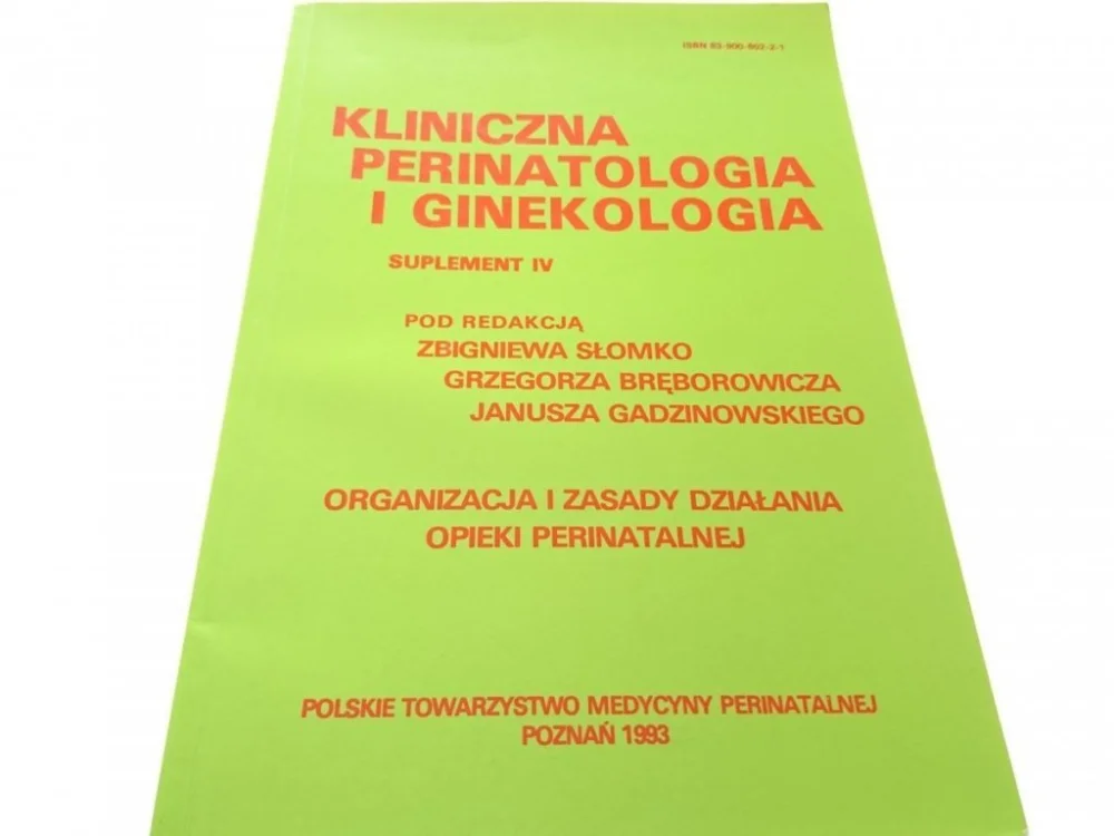 KLINICZNA PERINATOLOGIA I GINEKOLOGIA. SUPLEMENT 4 Okazja