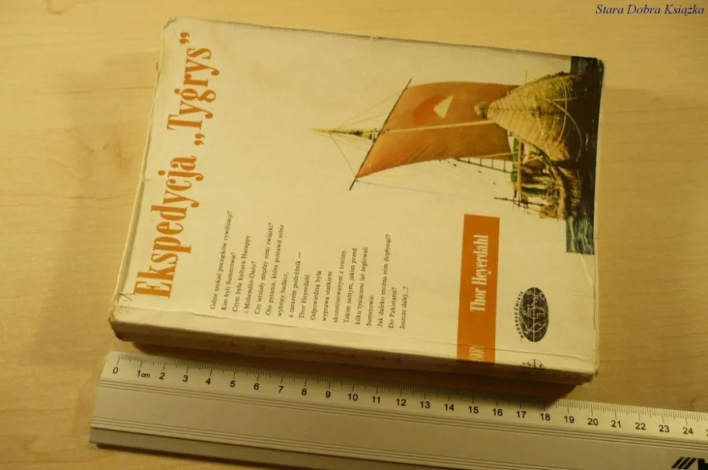 EKSPEDYCJA 'TYGRYS' - Thor Heyerdahl (1985) Bestseller