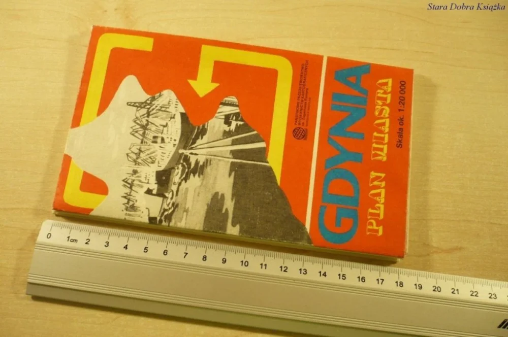 GDYNIA PLAN MIASTA 1:20 000 (1989) Bezpieczne zakupy