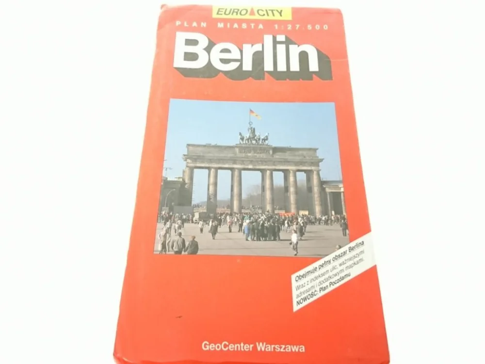BERLIN. PLAN MIASTA 1:27 500 (1998) Oferta limitowana