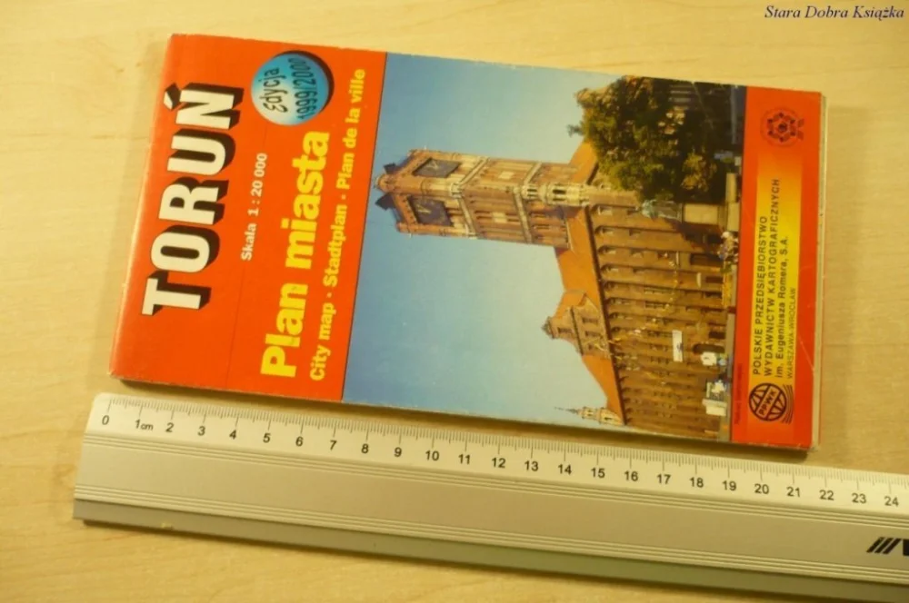 TORUŃ. PLAN MIASTA 1 : 20 000 (1999) Ograniczona ilość
