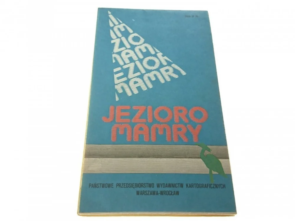 JEZIORO MAMRY. MAPA TURYSTYCZNA 1 : 60 000 (1983) Promocja