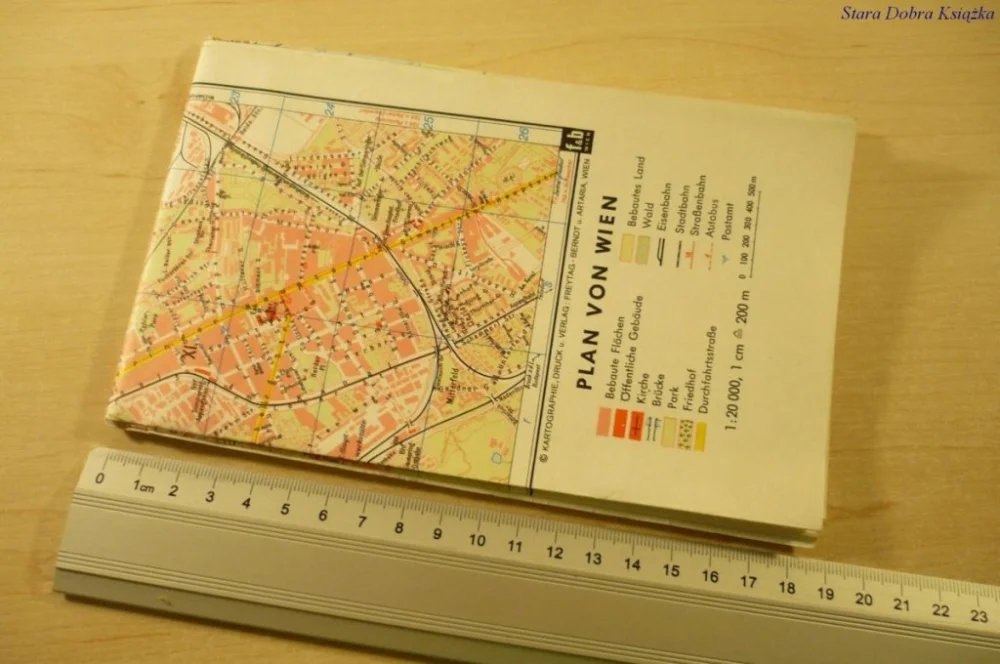 PLAN VON WIEN 1 : 20 000 Niska cena