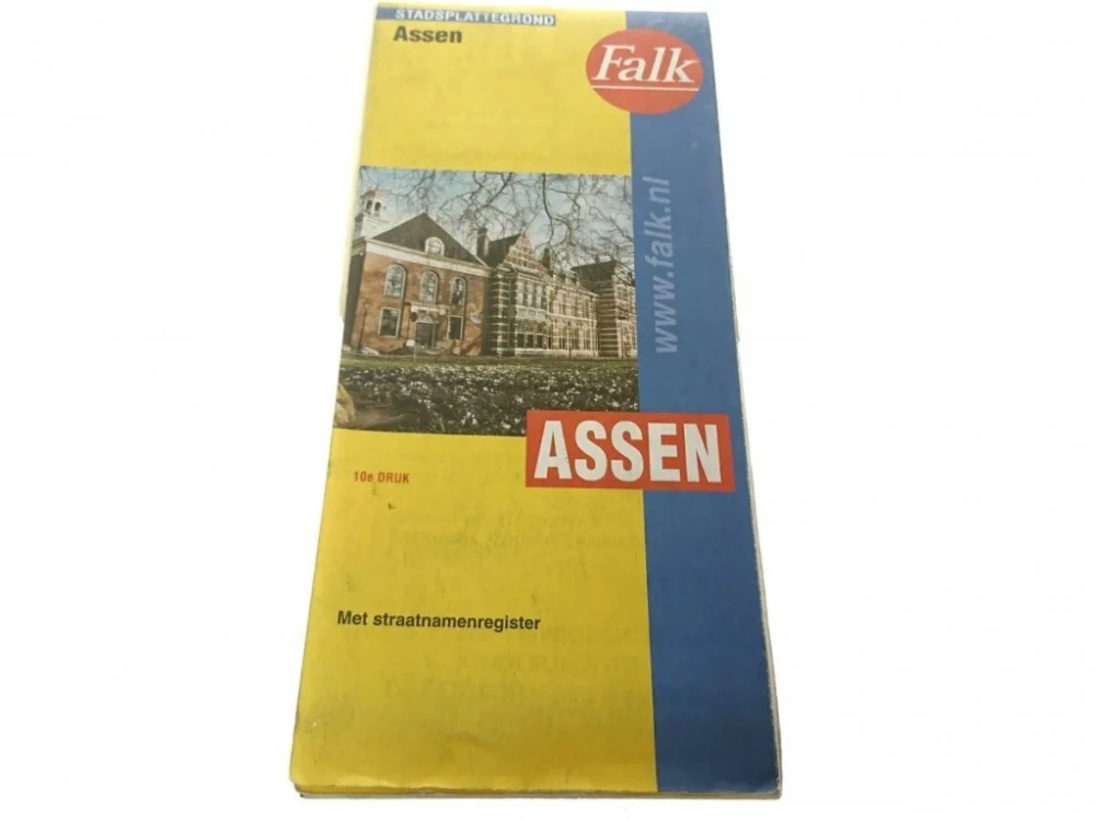 STADSPLATTEGROND. ASSEN Nowy