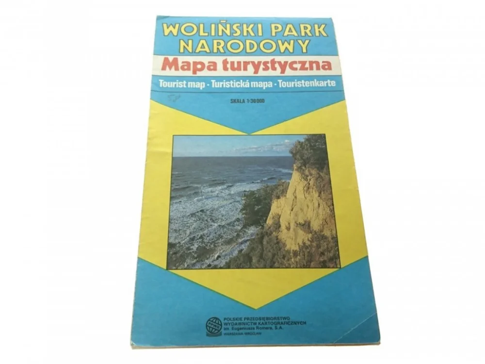 Niska cena WOLIŃSKI PARK NARODOWY. MAPA TURYSTYCZNA (1994)