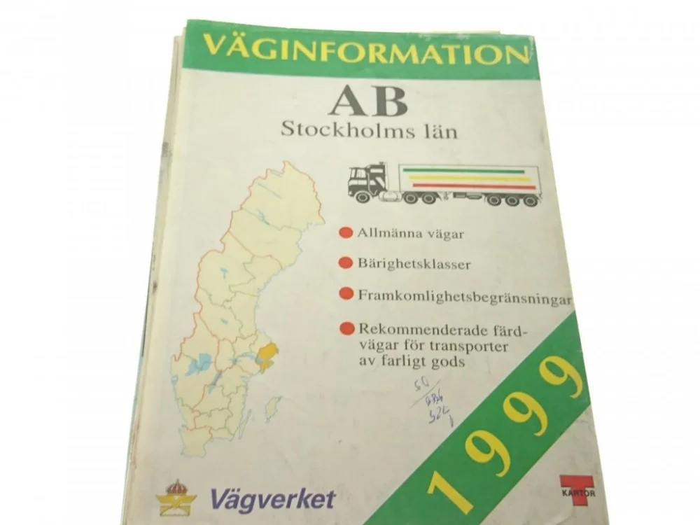 VAGINFORMATION AB STOCKHOLMS IAN (1999) Niska cena