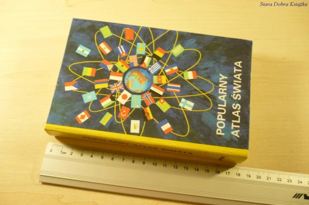 POPULARNY ATLAS ŚWIATA (1990) Nowy