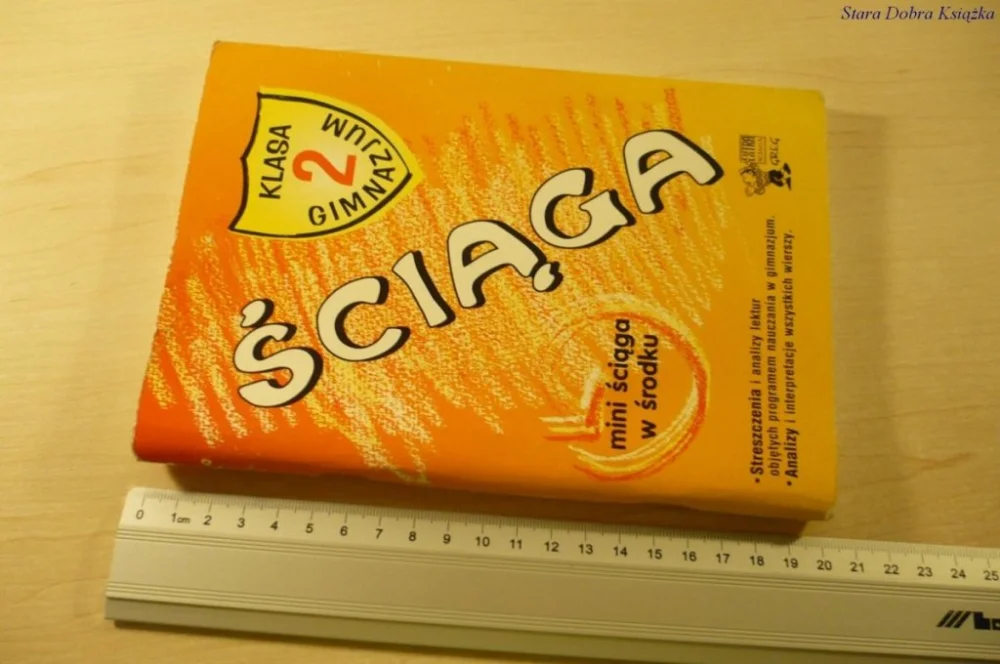 Szybka wysyłka ŚCIĄGA KLASA 2 GIMNAZJUM BEZ MINI ŚCIĄGI