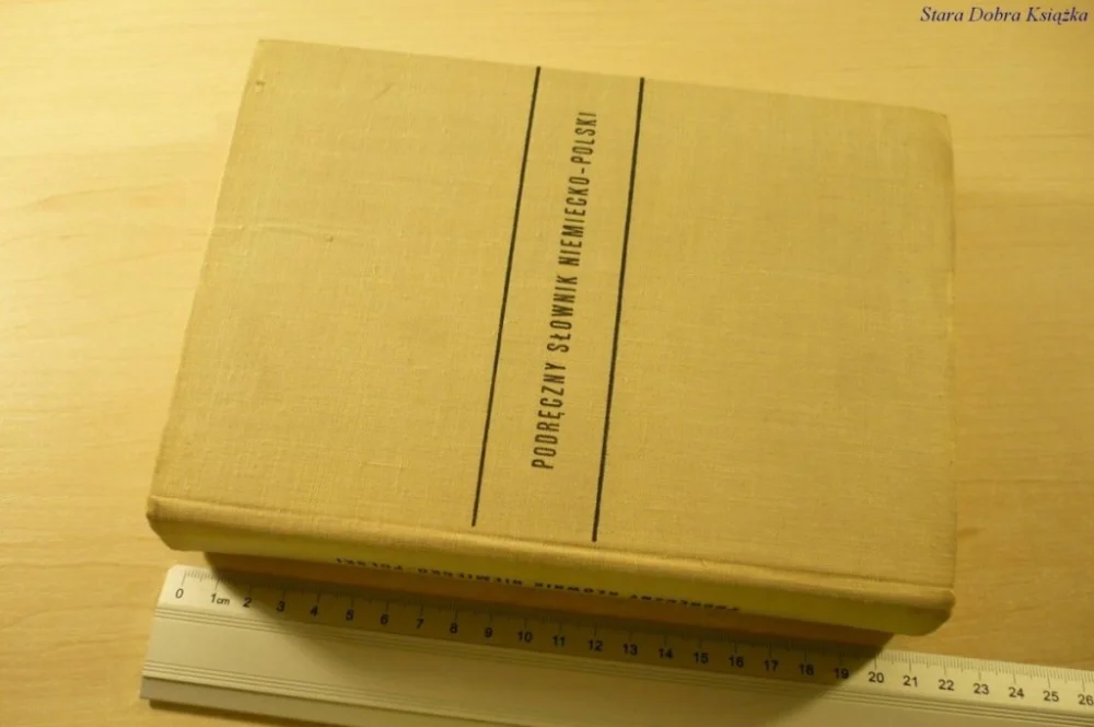 PODRĘCZNY SŁOWNIK NIEMIECKO-POLSKI - Chodera 1966 Bestseller