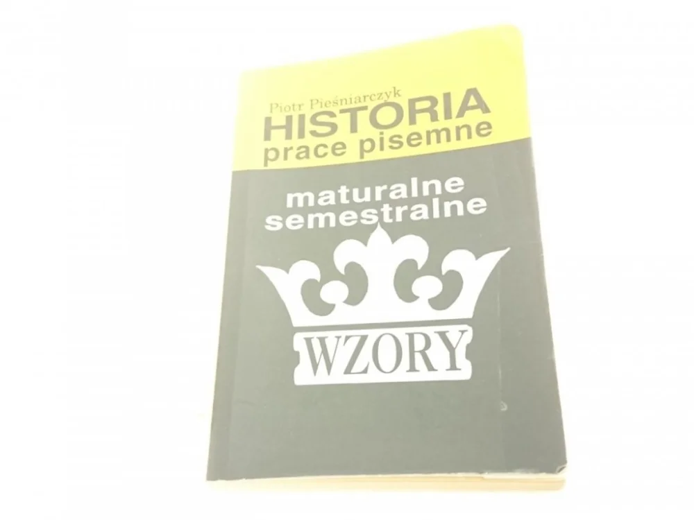 Darmowy zwrot HISTORIA. PRACE PISEMNE - Piotr Pieśniarczyk 1996