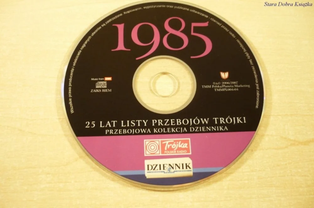 Ekspresowa dostawa 25 LAT LISTY PRZEBOJÓW TRÓJKI CD 1985
