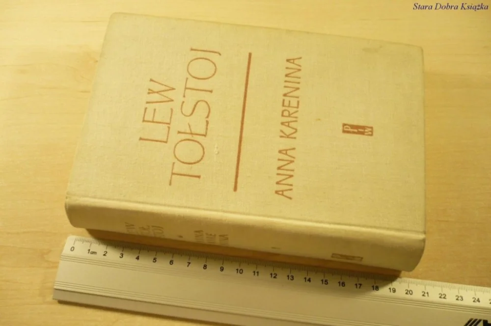 ANNA KARENINA TOM 1 - Lew Tołstoj (1962) Zamów dziś