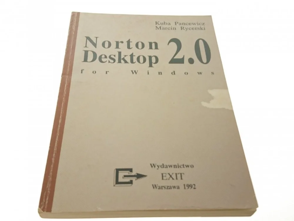 Szybka wysyłka NORTON DESKTOP 2.0 - Kuba Pancewicz (1992)