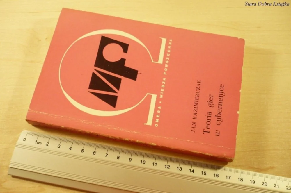 Oferta limitowana TEORIA GIER W CYBERNETYCE - Jan Kazimierczak 1973