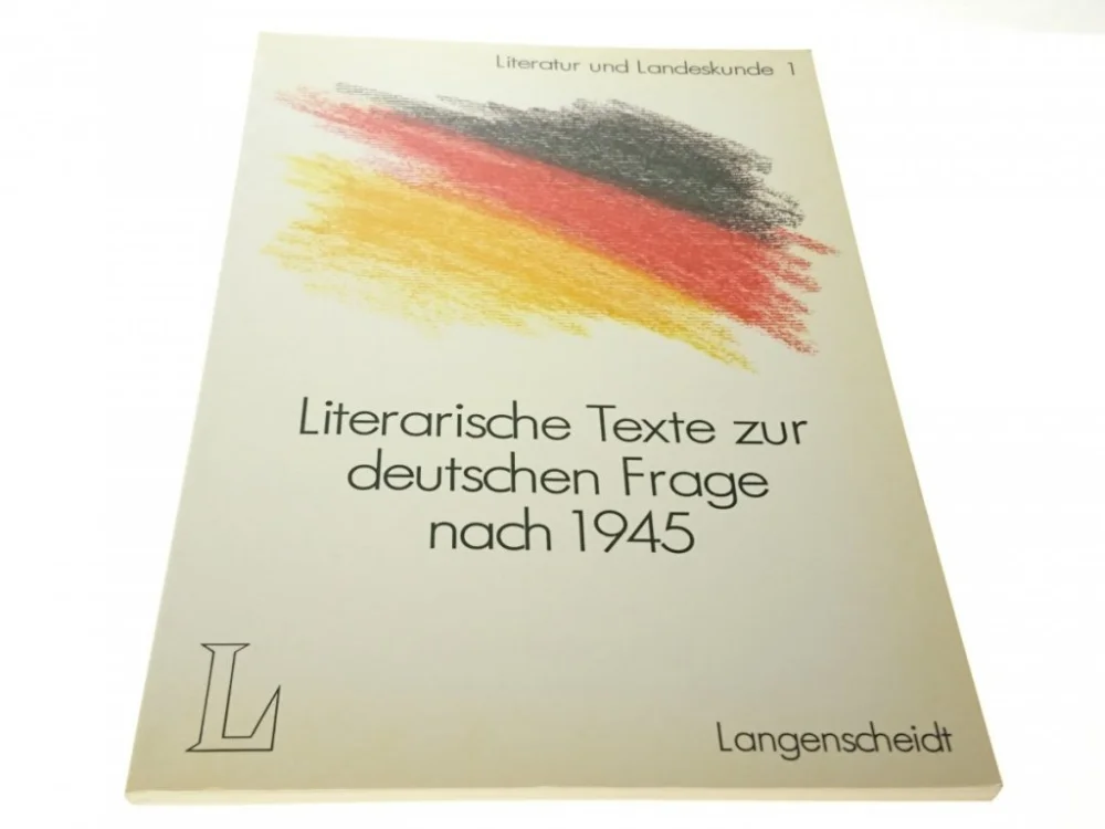 LITERARISCHE TEXTE ZUR DEUTSCHEN FRAGE NACH 1945 Wysoka jakość