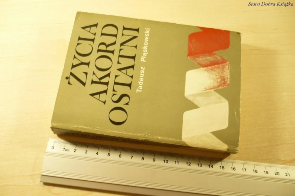 ŻYCIA AKORD OSTATNI - Tadeusz Plaskowski (1979) Dostępne od ręki