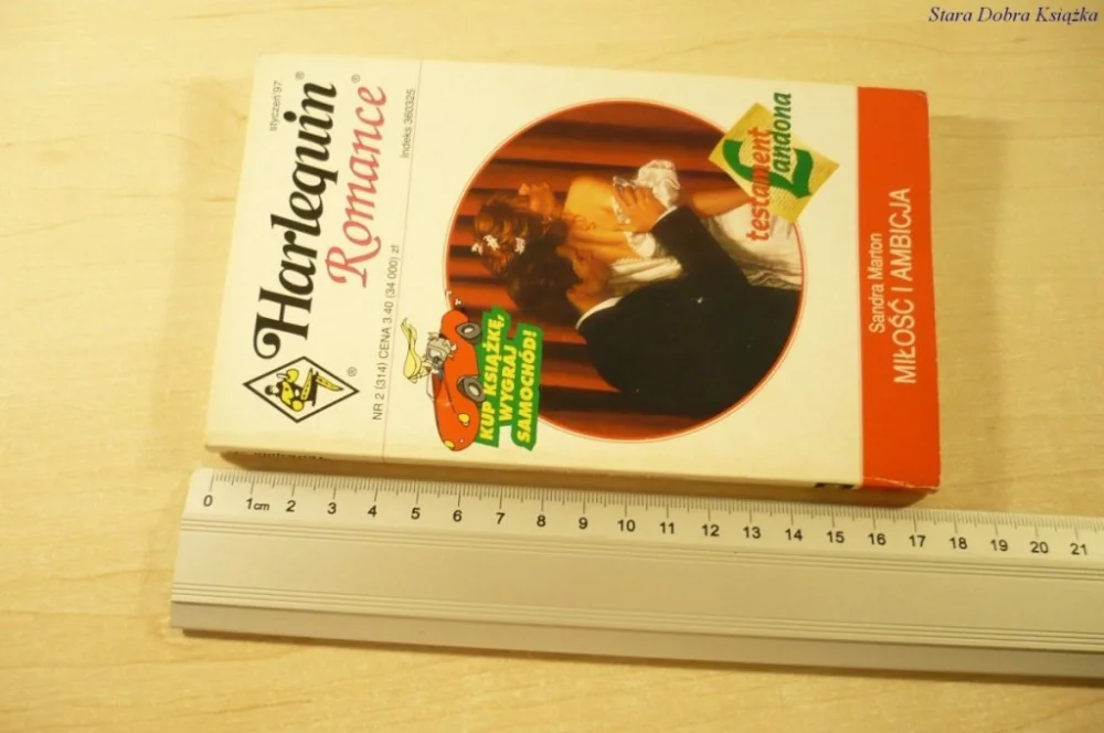 MIŁOŚĆ I AMBICJA - Sandra Marton (1997) Wyjątkowa oferta