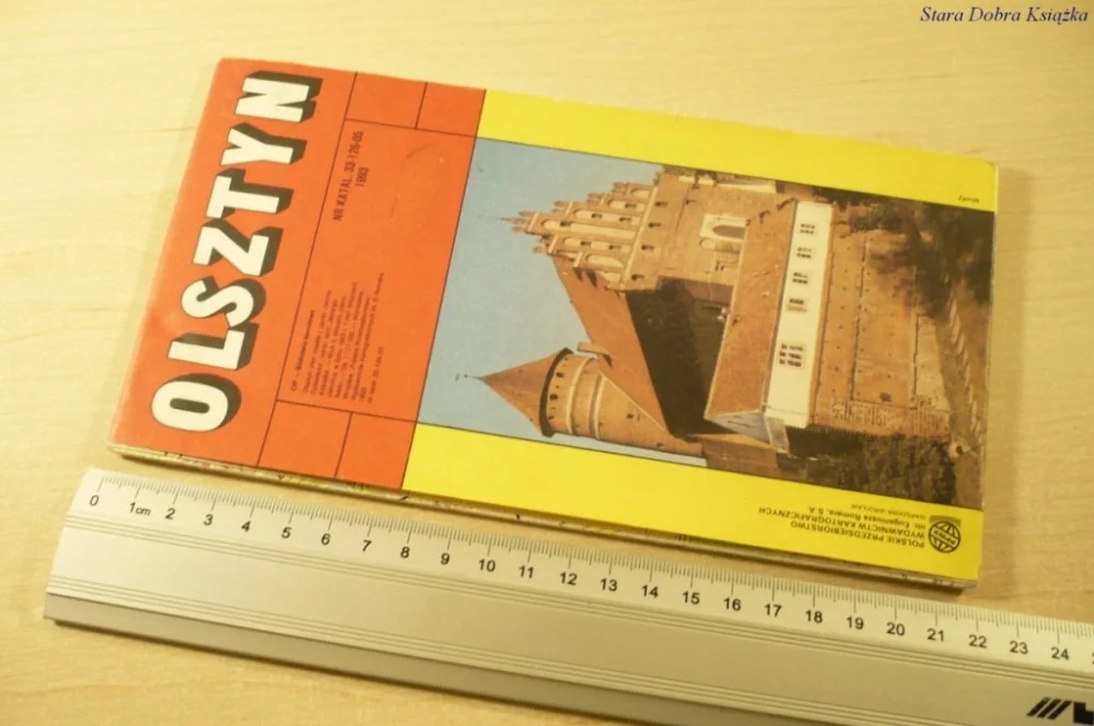 OLSZTYN. PLAN MIASTA (1993) Ekspresowa dostawa
