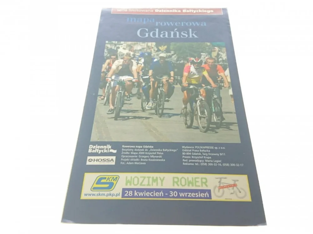 MAPA ROWEROWA GDAŃSK (2000) Sprawdź teraz