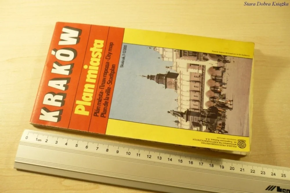 Okazja KRAKÓW. PLAN MIASTA (1992)
