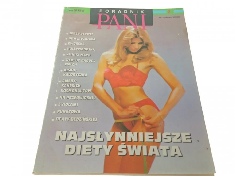 PORADNIK PANI. NAJSŁYNNIEJSZE DIETY ŚWIATA (1992) Nowy