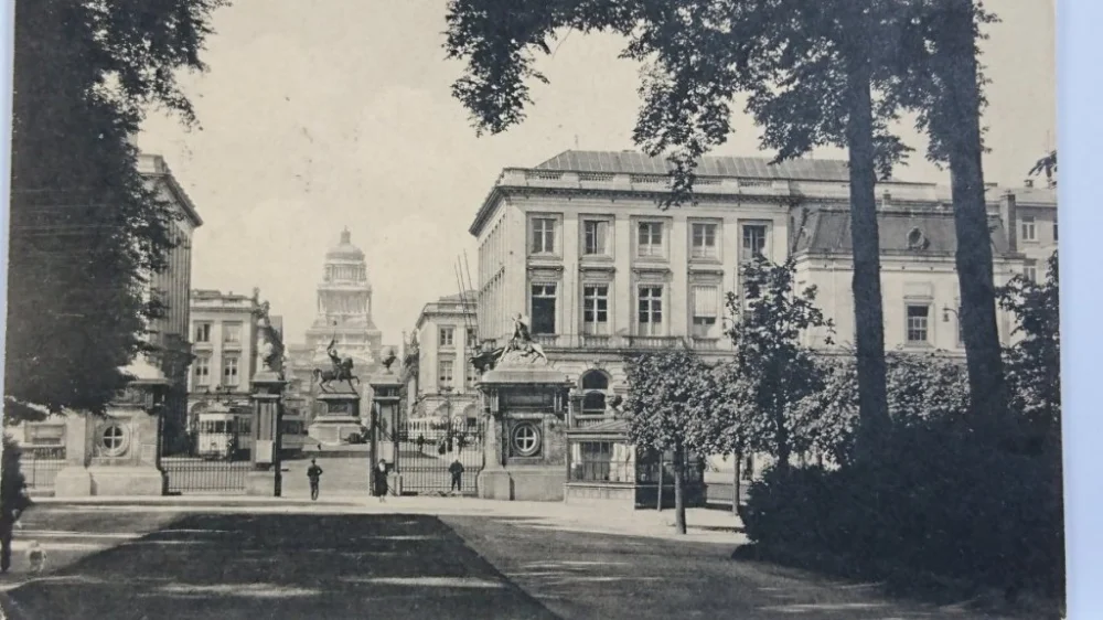 BRUXELLES. PLACE ROYALE VUE DU PARC Zamów teraz