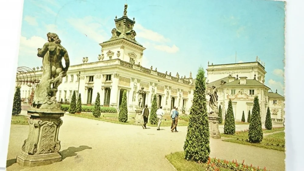 WARSZAWA. PAŁAC W WILANOWIE - WIDOK OD STRONY Hit cenowy