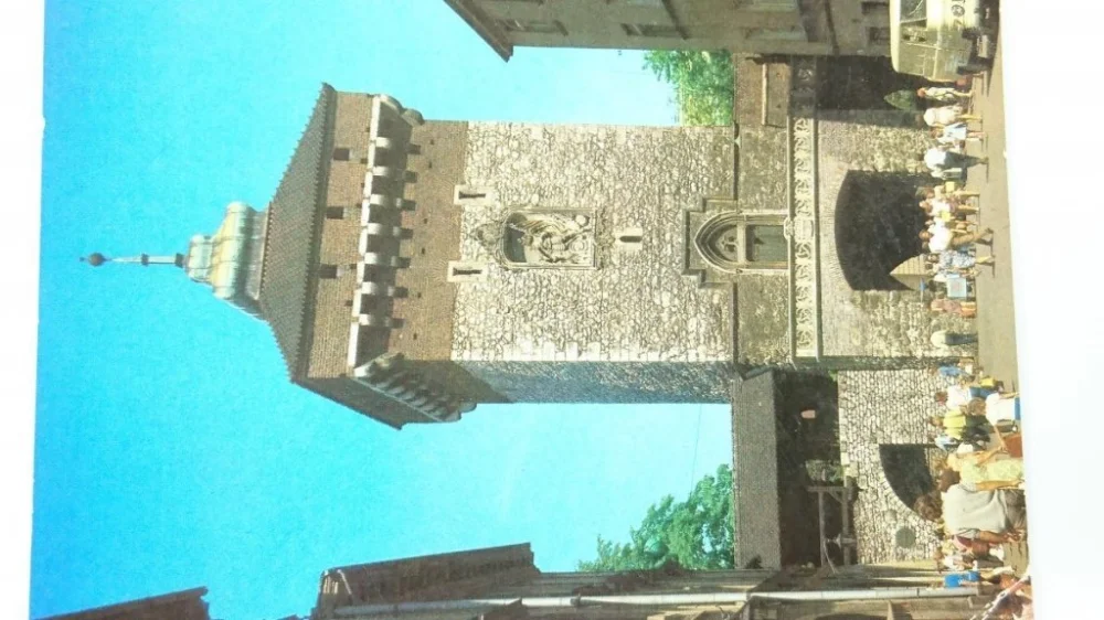 Wyprzedaż KRAKÓW. BRAMA FLORIAŃSKA Z OKOŁO 1300 r.