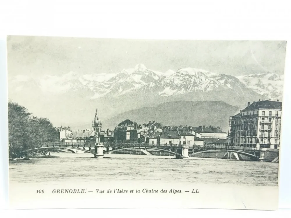 Super okazja GRENOBLE - VUE DE L'ISERE ET LA CHAFNE DES ALPES