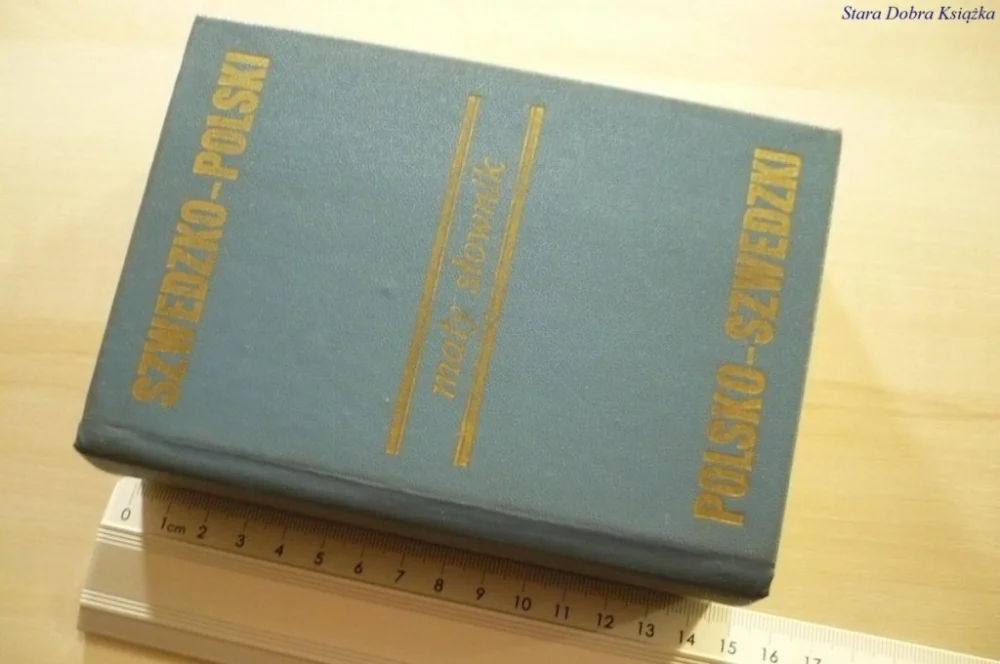 Dostępne od ręki MAŁY SŁOWNIK SZWEDZKO-POLSKI; POLSKO-SZWEDZKI 1983