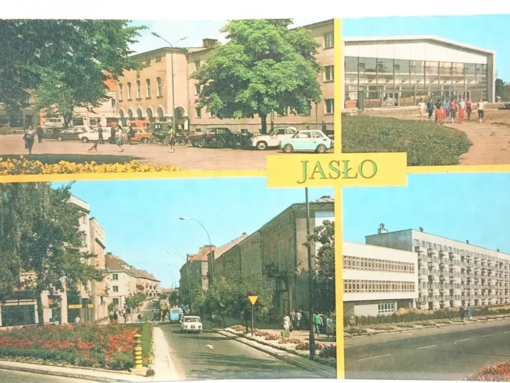 JASŁO. RYNEK. HALA SPORTOWA. ULICE - TADEUSZA Ekspresowa dostawa