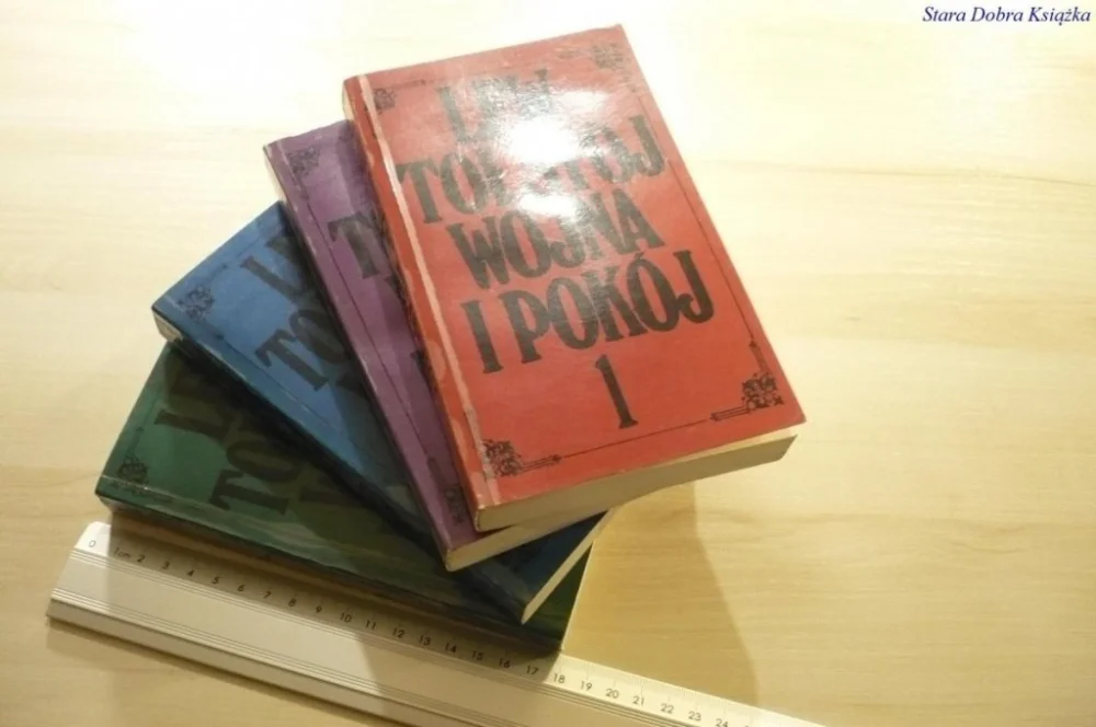 WOJNA I POKÓJ TOMY OD 1 DO 4 - Lew Tołstoj 1979 Nie przegap