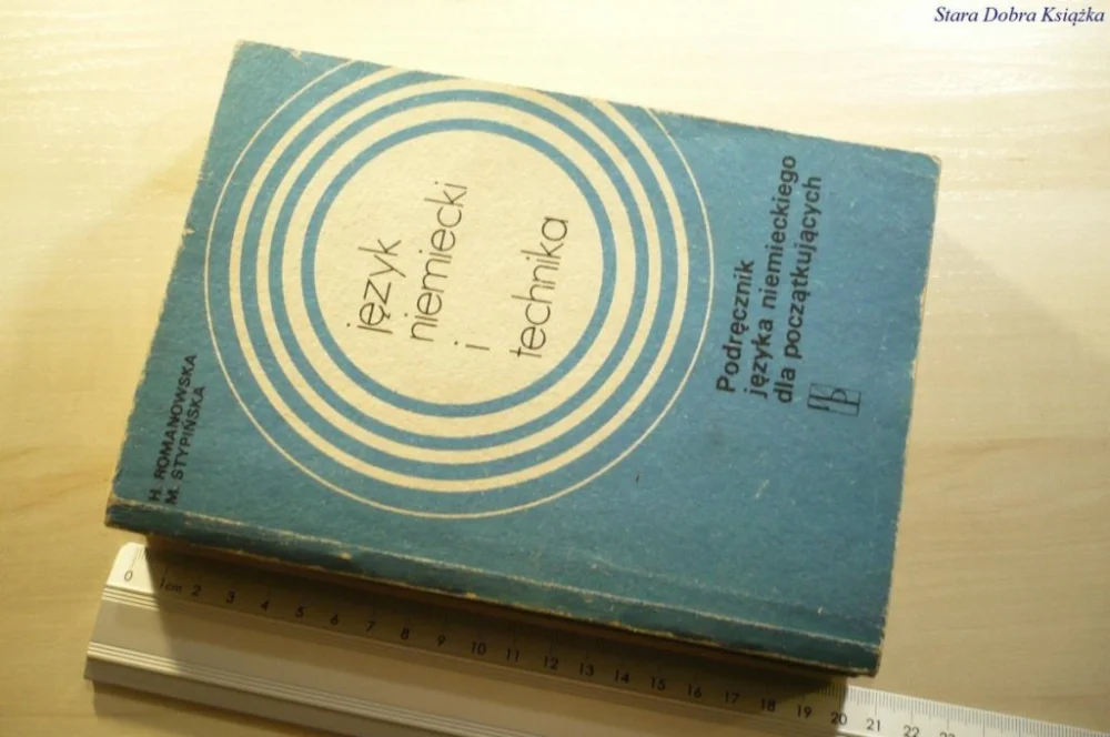 JĘZYK NIEMIECKI I TECHNIKA - Romanowska 1984 Bestseller