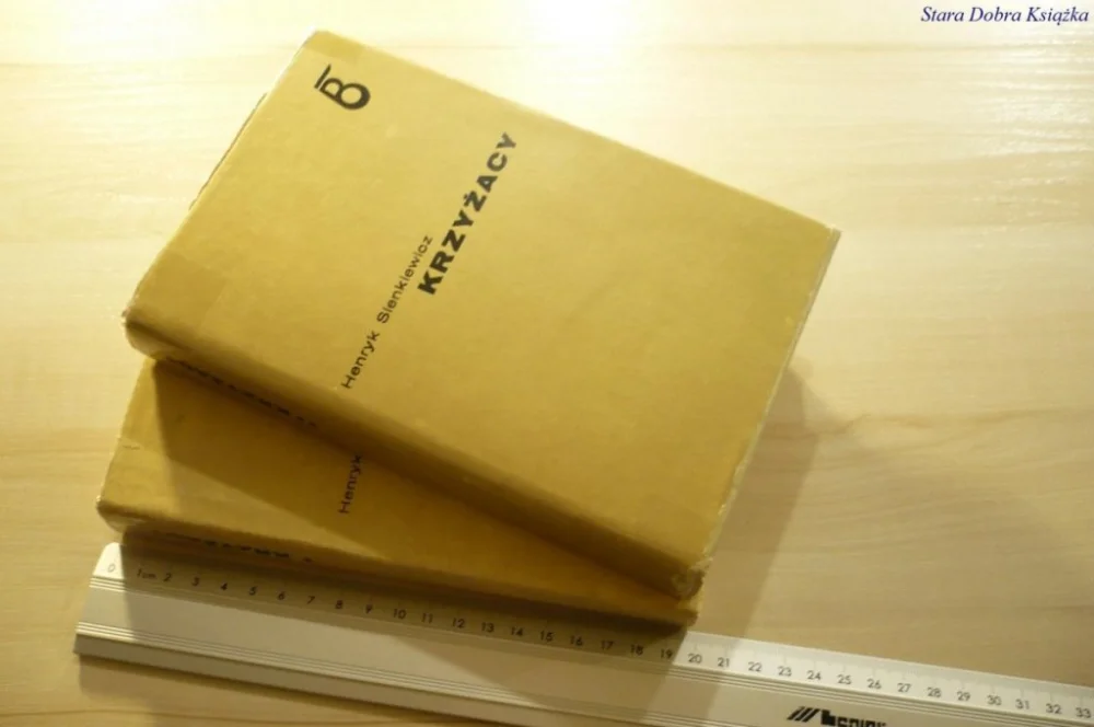 KRZYŻACY TOM I i II - Henryk Sienkiewicz 1979 Nowy